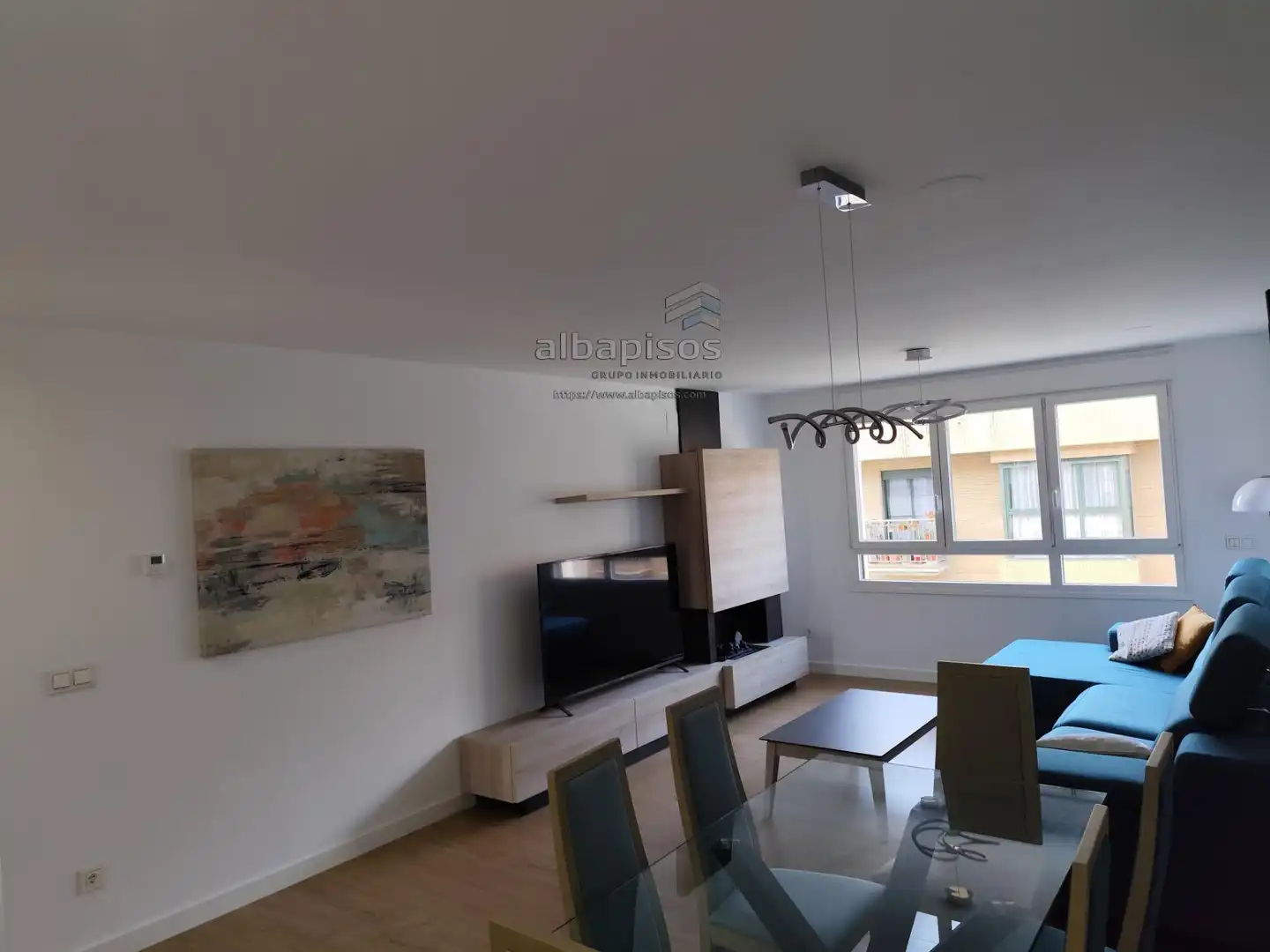 Wohnzimmer von Wohnung zur Miete in Albacete mit Heizung, Terrasse und Abstellraum