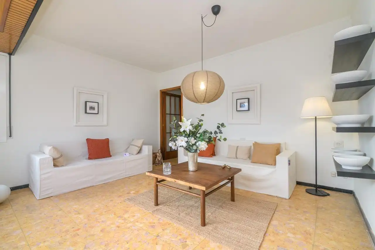 Sala d'estar de Àtic en venda en Manresa amb Terrassa i Balcó