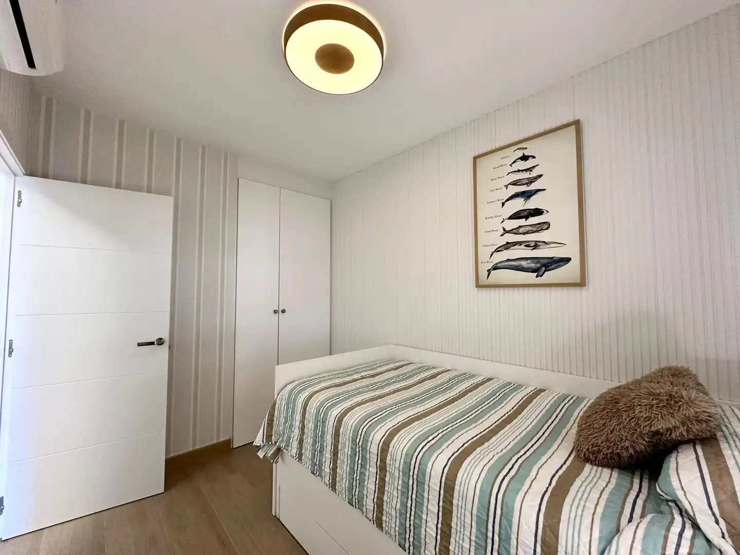 Bedroom of Detached homes for sale in Roquetas de Mar  with Air Conditioner, Heating and Furnished