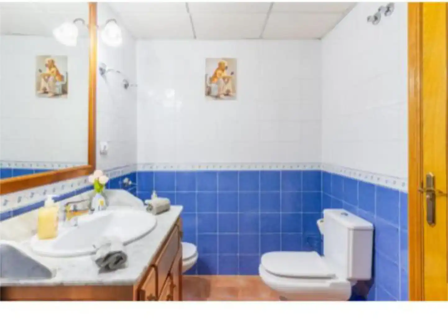 Badezimmer von Wohnung zur Miete in Mojácar mit Klimaanlage, Abstellraum und Schwimmbad
