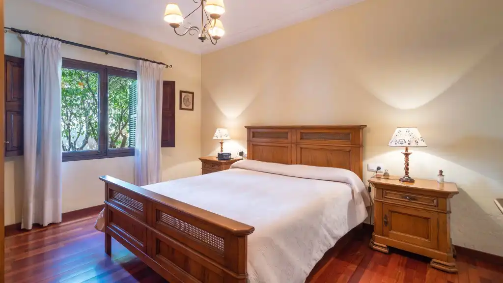 Bedroom of Houses for sale in  Palma de Mallorca  with Air Conditioner, Private garden and Terrace