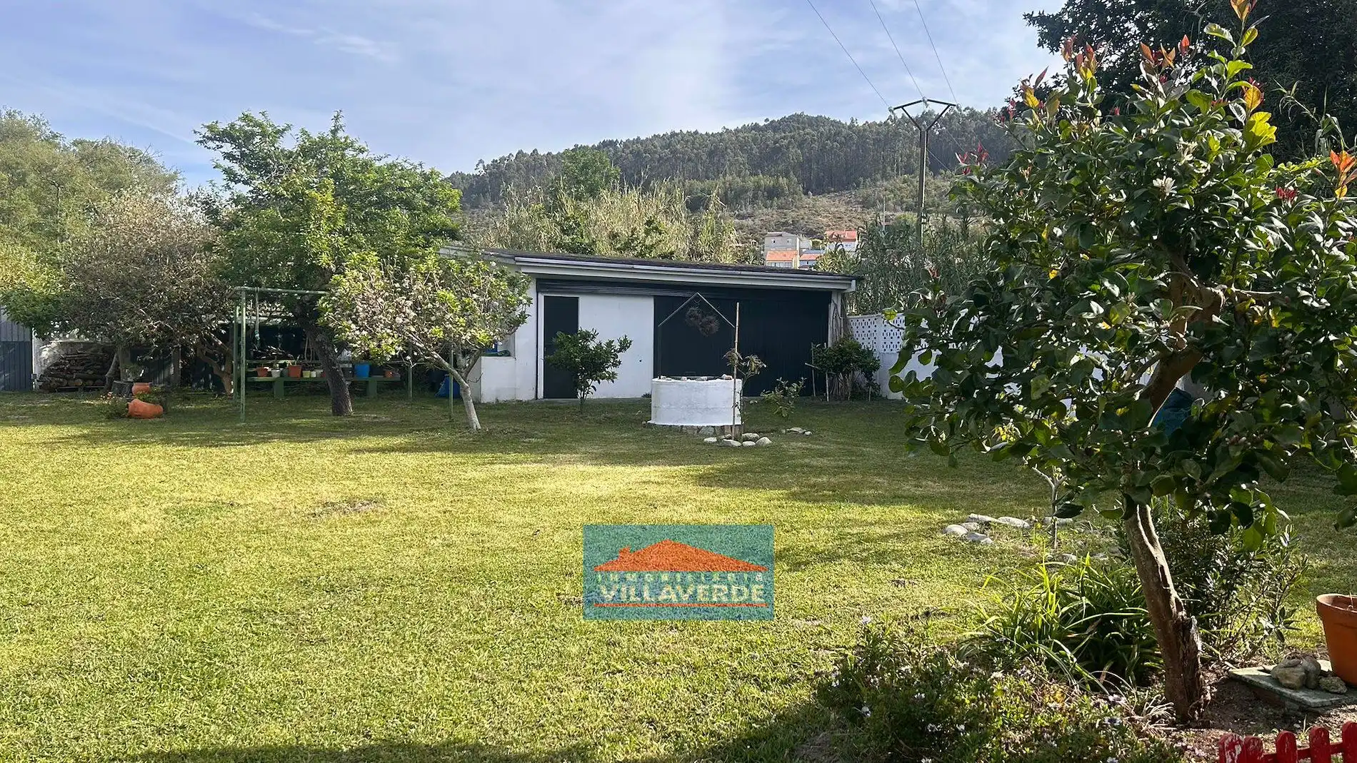 Garten von Haus oder Chalet zur Miete in Cangas  mit Möbliert