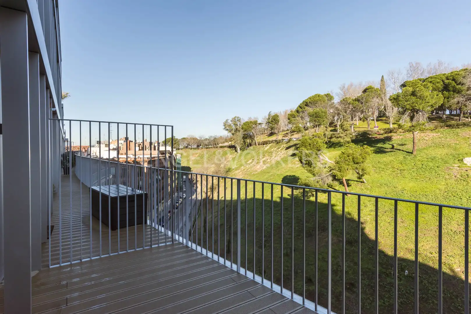 Terraza de Piso de alquiler en Madrid con Aire acondicionado, Calefacción y Terraza