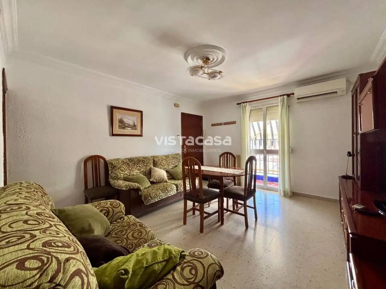 Vista exterior de Piso en venta en Alcalá de Guadaira con Aire acondicionado, Calefacción y Amueblado