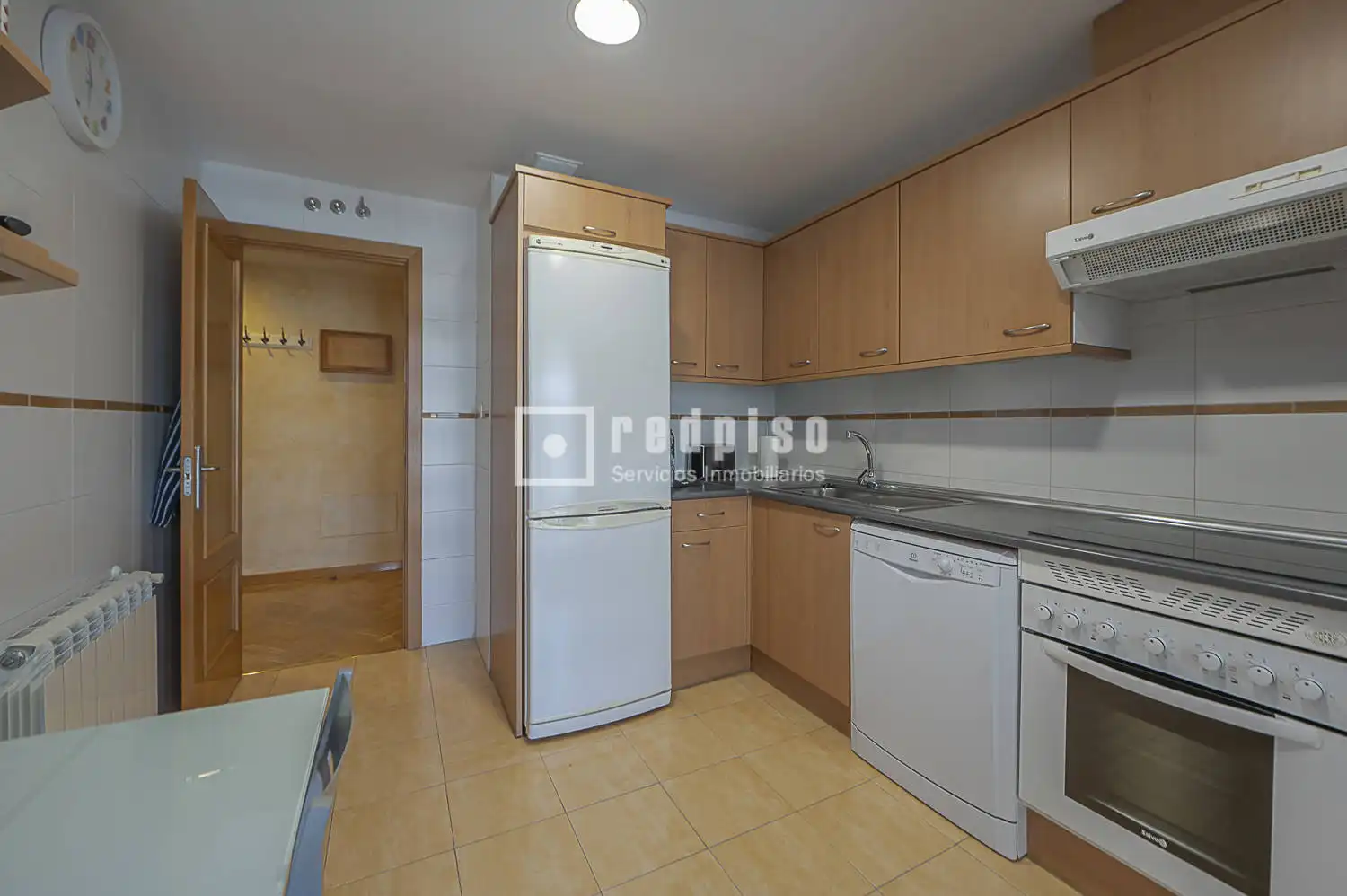 Cocina de Piso en venta en Valdemoro con Aire acondicionado, Calefacción y Jardín privado