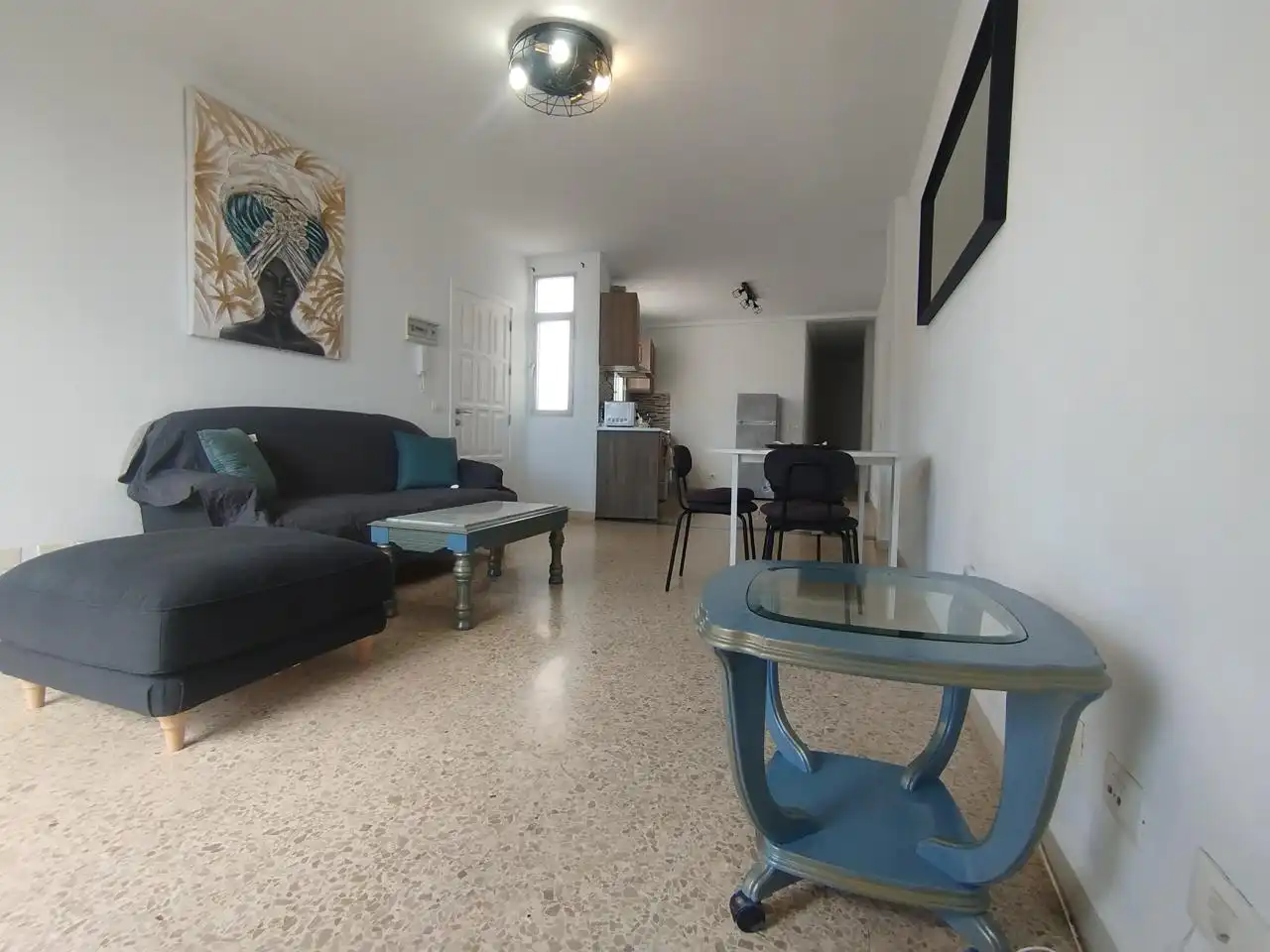 Living room of Attic for rent in Santa Lucía de Tirajana  with Terrace, Furnished and Internet