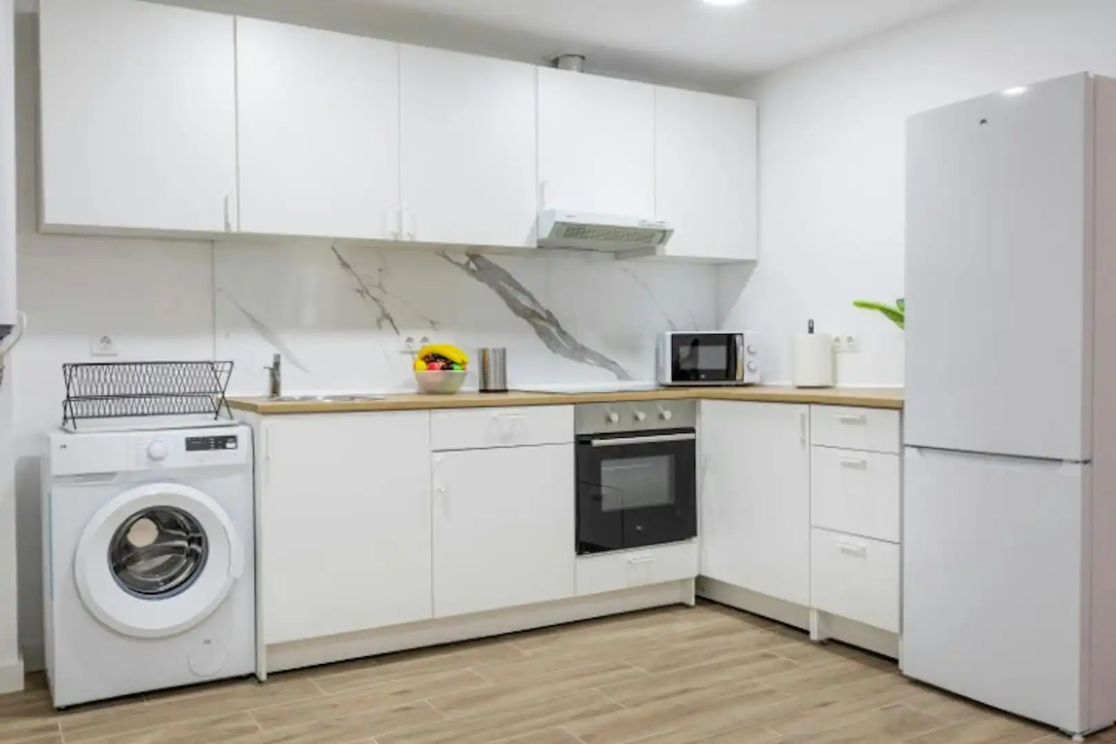 Cocina de Piso para compartir en Leganés con Calefacción, Amueblado y Lavadora