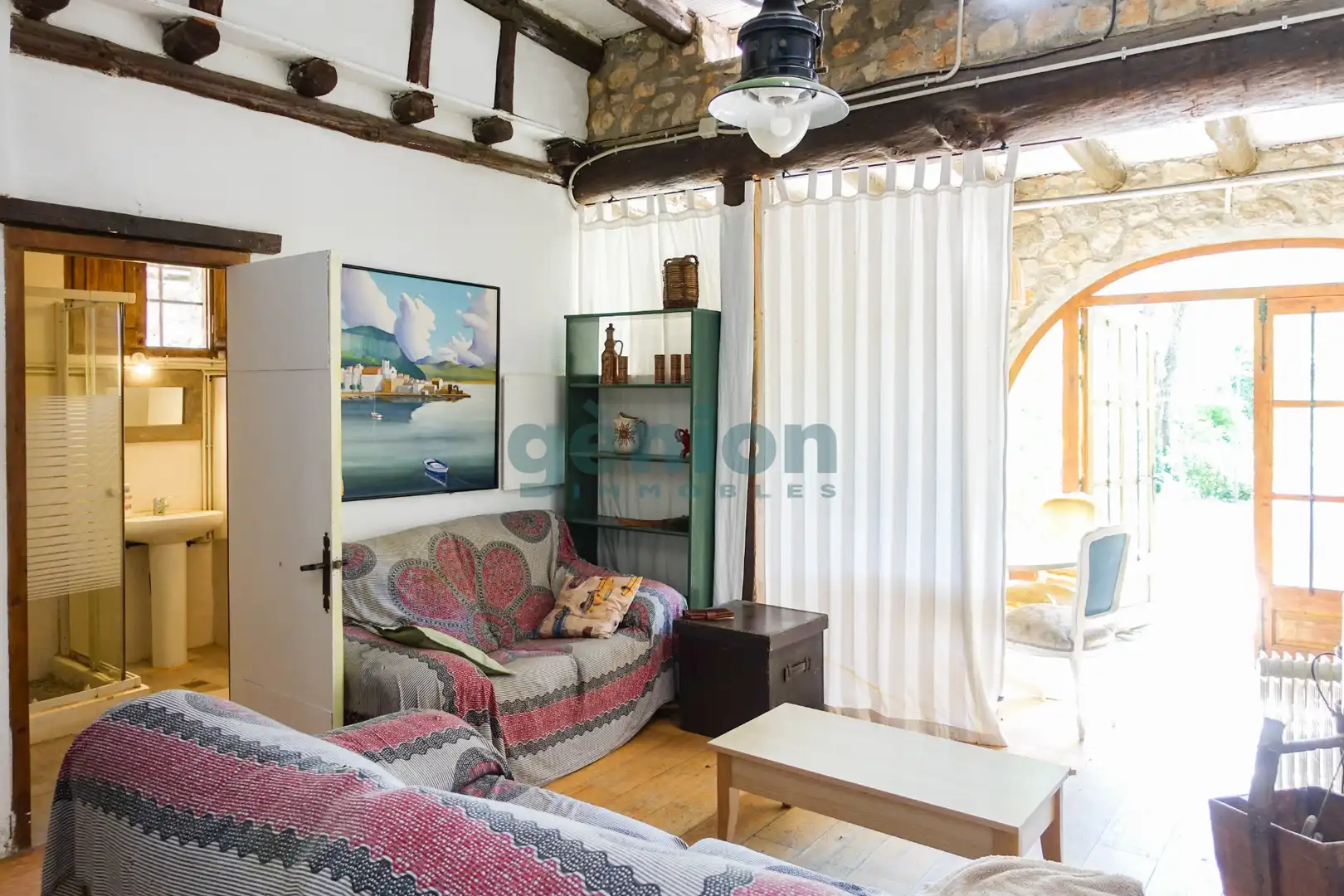 Living room of Country homes for sale in Cistella  with Heating, Private garden and Terrace