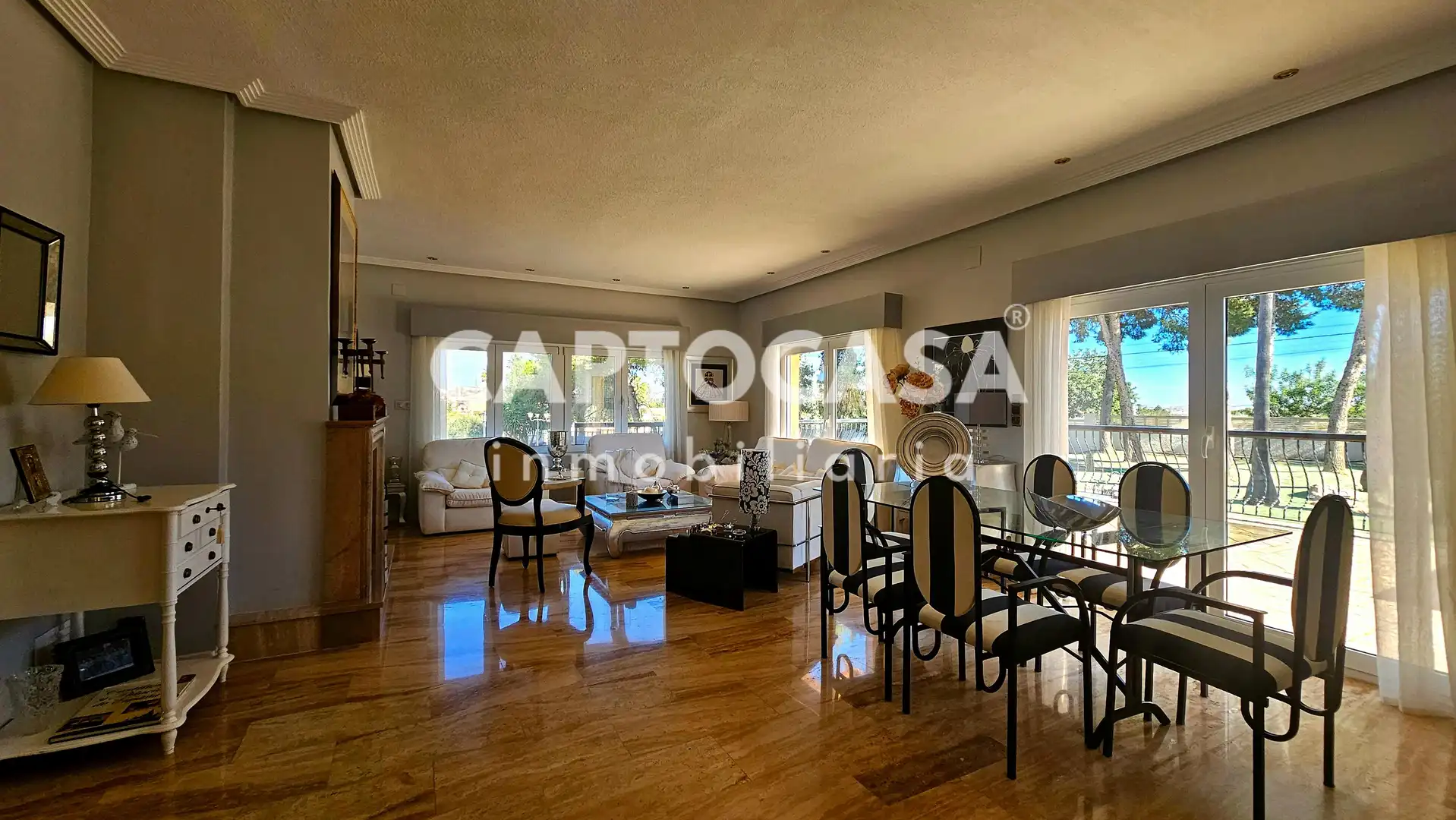 Comedor de Casa o chalet en venta en Cartagena con Aire acondicionado, Calefacción y Jardín privado