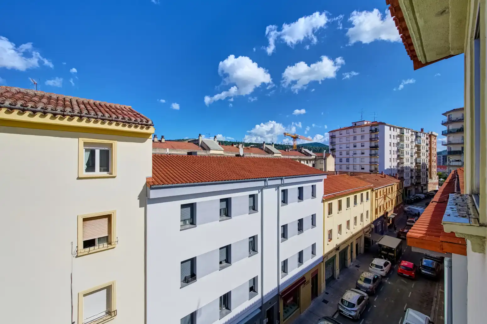 Exterior view of Flat for sale in Burlada / Burlata  with Heating and Parquet flooring