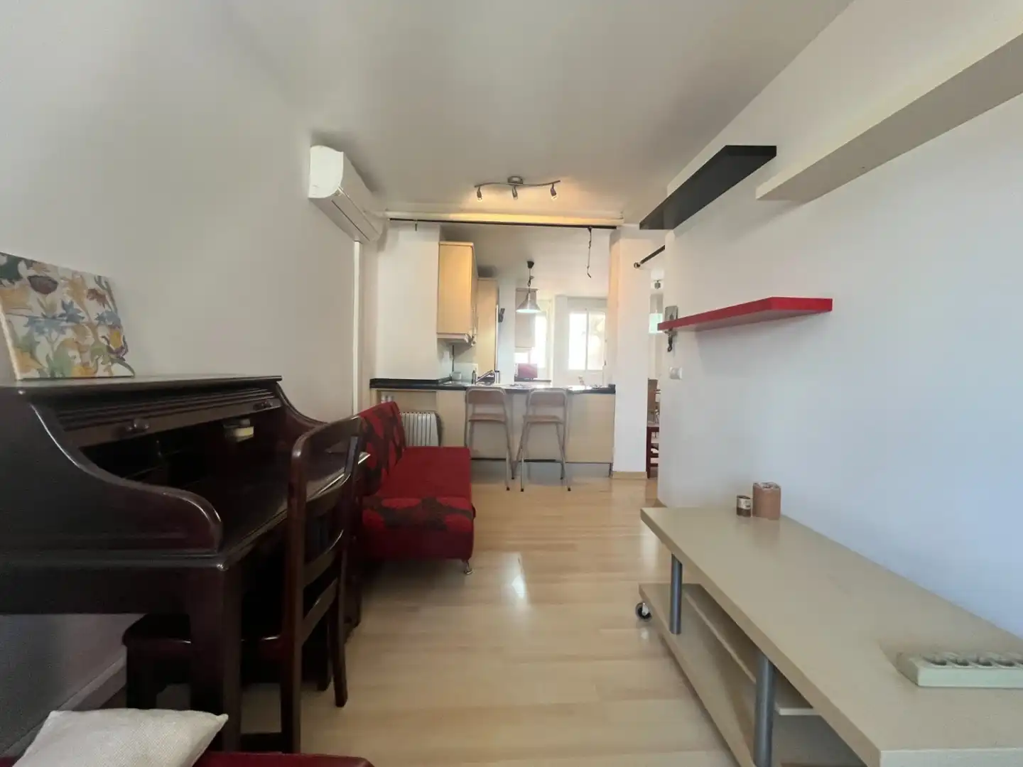 Cocina de Apartamento de alquiler en Sevilla con Aire acondicionado, Calefacción y Amueblado