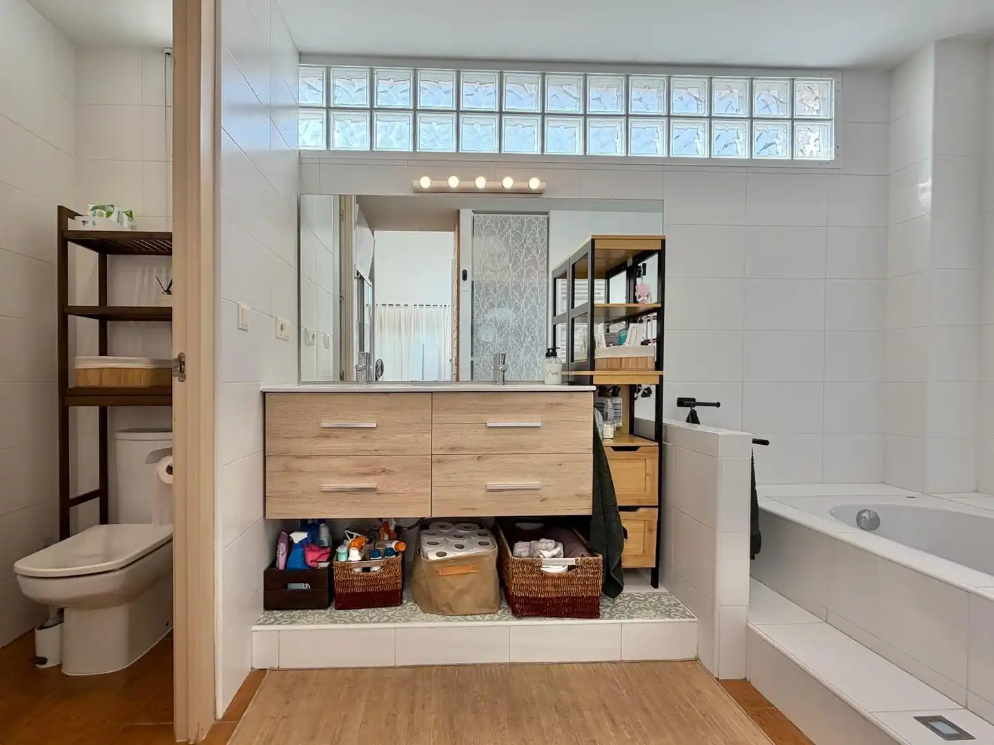 Baño de Casa o chalet en venta en Elche / Elx con Aire acondicionado, Jardín privado y Terraza