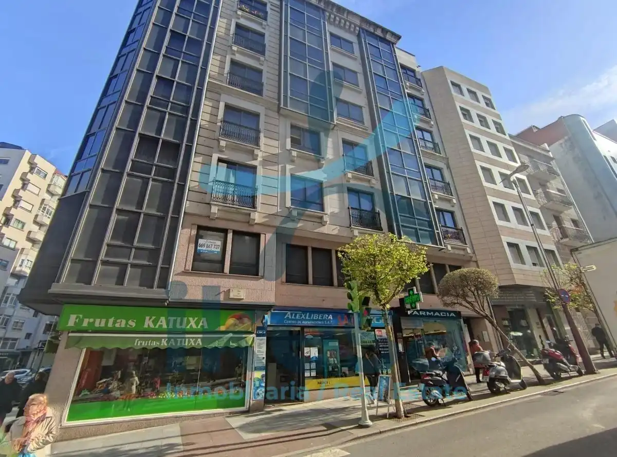 Vista exterior de Oficina de alquiler en Vigo 