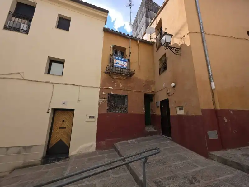 Exterior view of Houses for sale in Plasencia  with Private garden