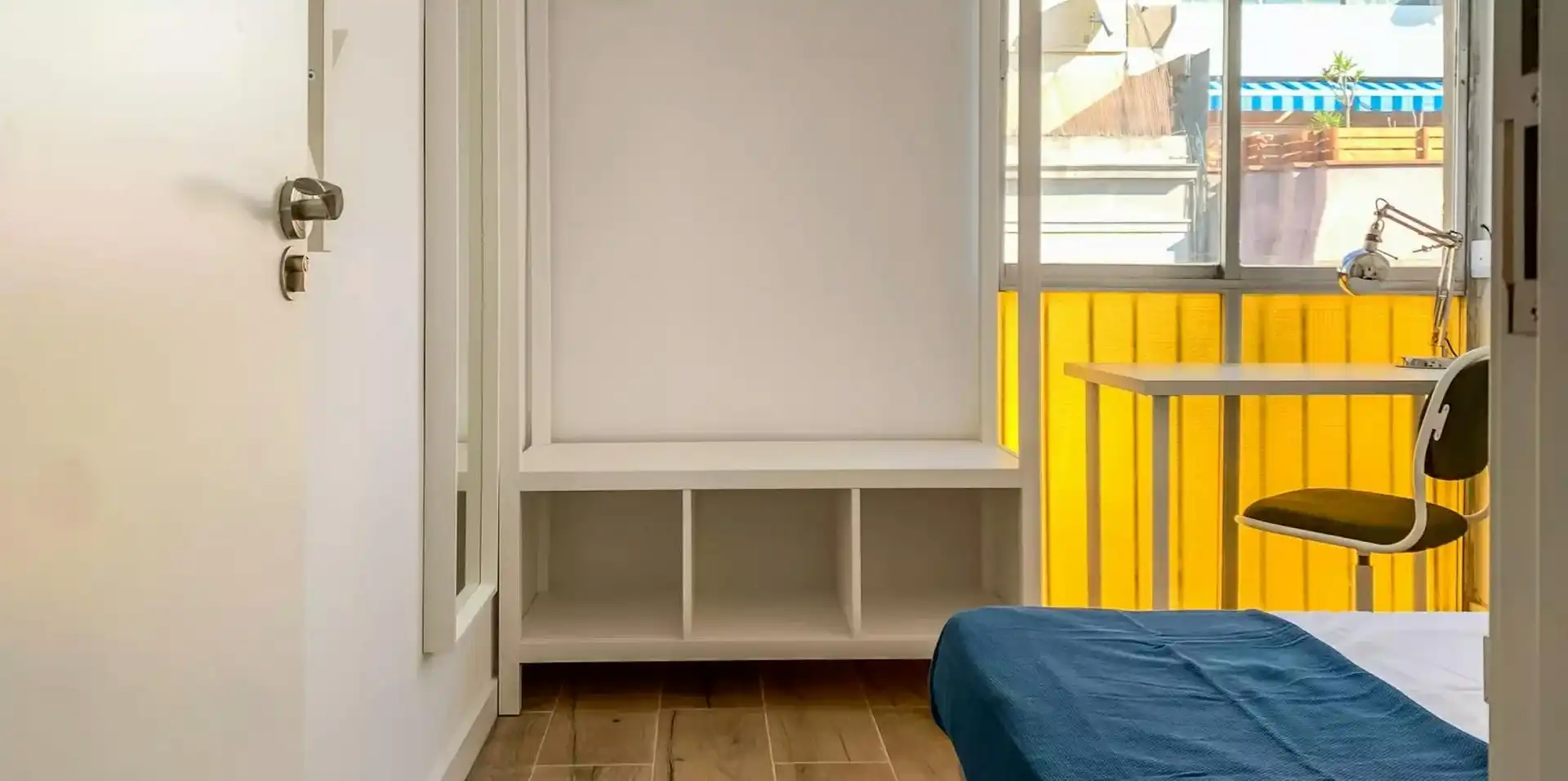 Bedroom of Flat for share in L'Hospitalet de Llobregat  with Heating, Furnished and Washing machine