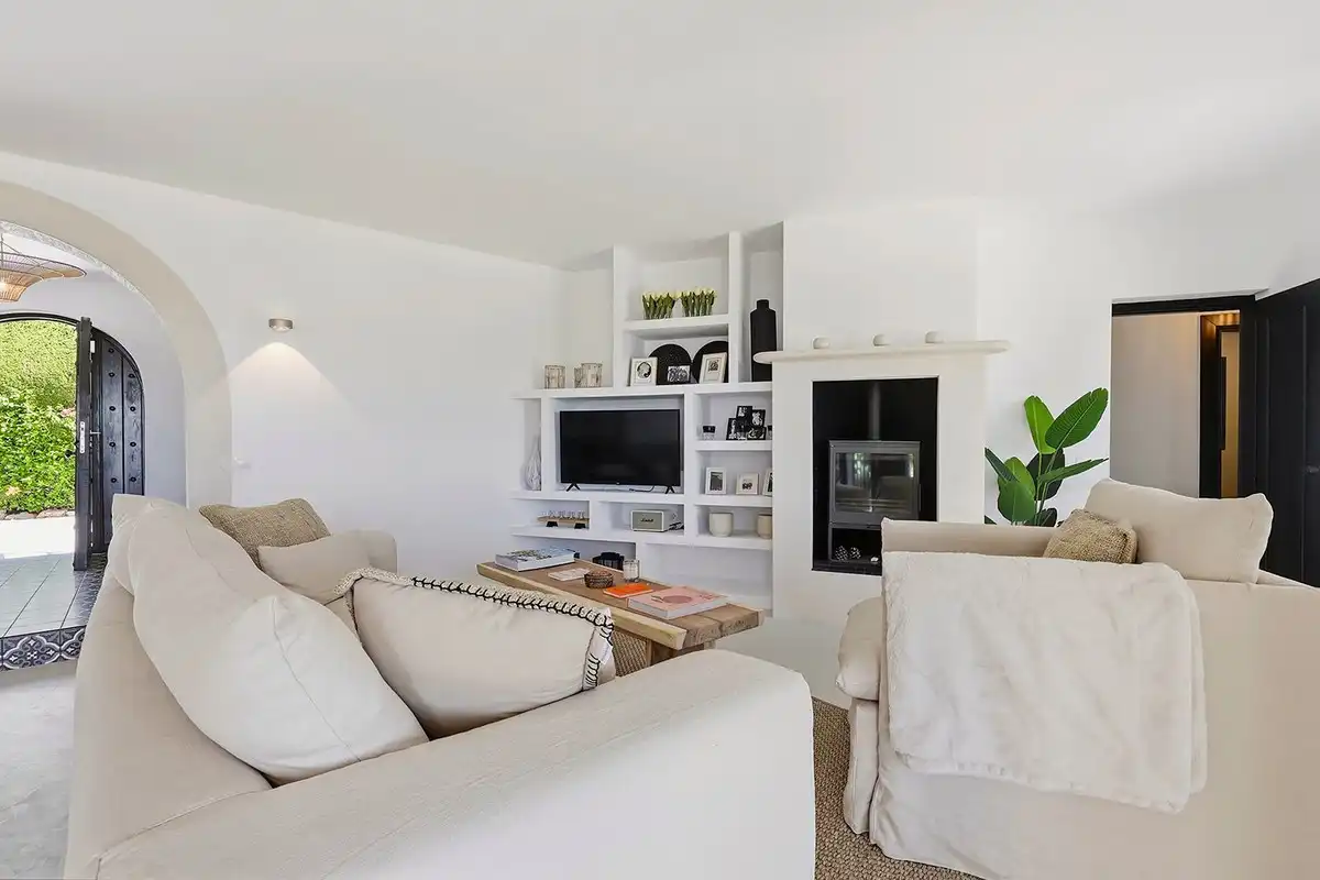 Sala d'estar de Casa o xalet en venda en Marbella Centro