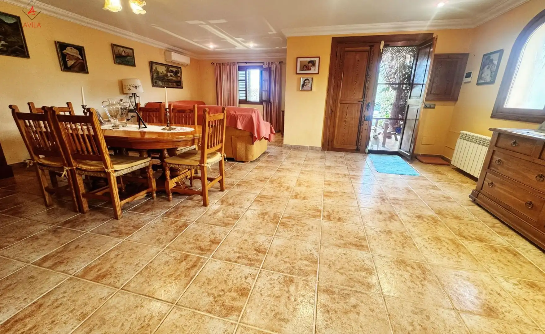 Dining room of Houses for sale in Marratxí  with Air Conditioner, Private garden and Storage room