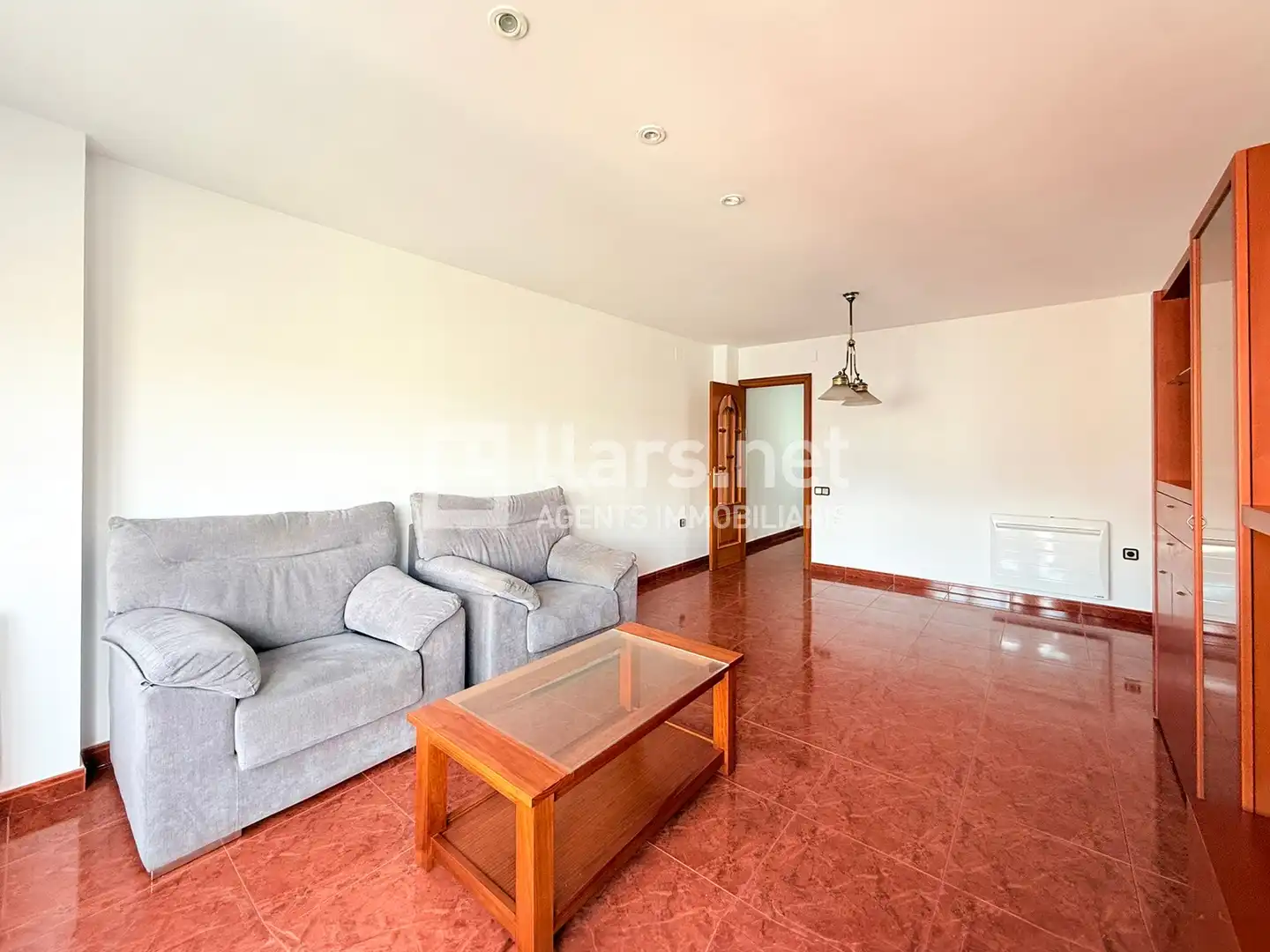 Living room of Flat for sale in Vilanova i la Geltrú  with Heating, Storage room and Oven