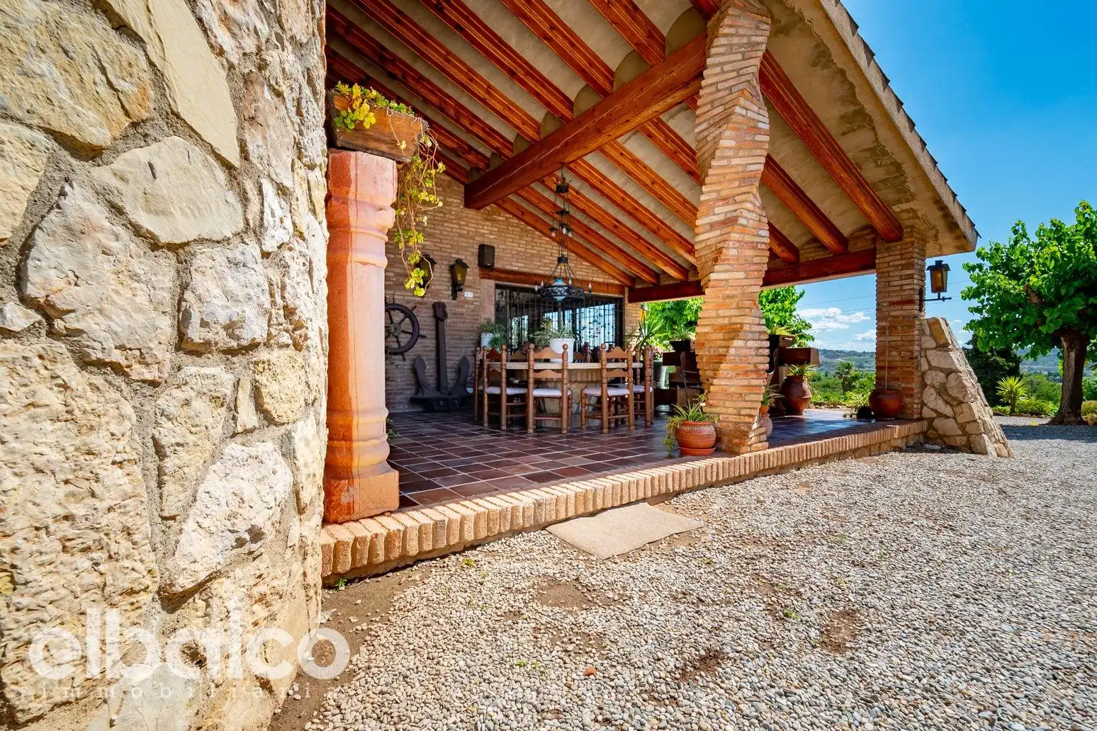 Terraza de Casa o chalet en venta en El Milà con Aire acondicionado, Jardín privado y Terraza