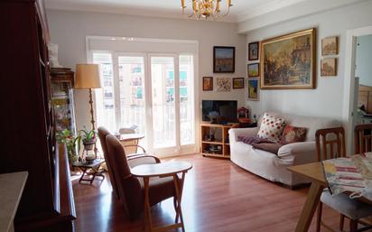 Living room of Flat for sale in  Madrid Capital  with Terrace