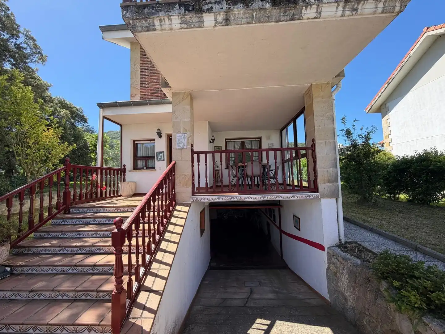 Exterior view of Houses for sale in Argoños   with Heating, Private garden and Terrace