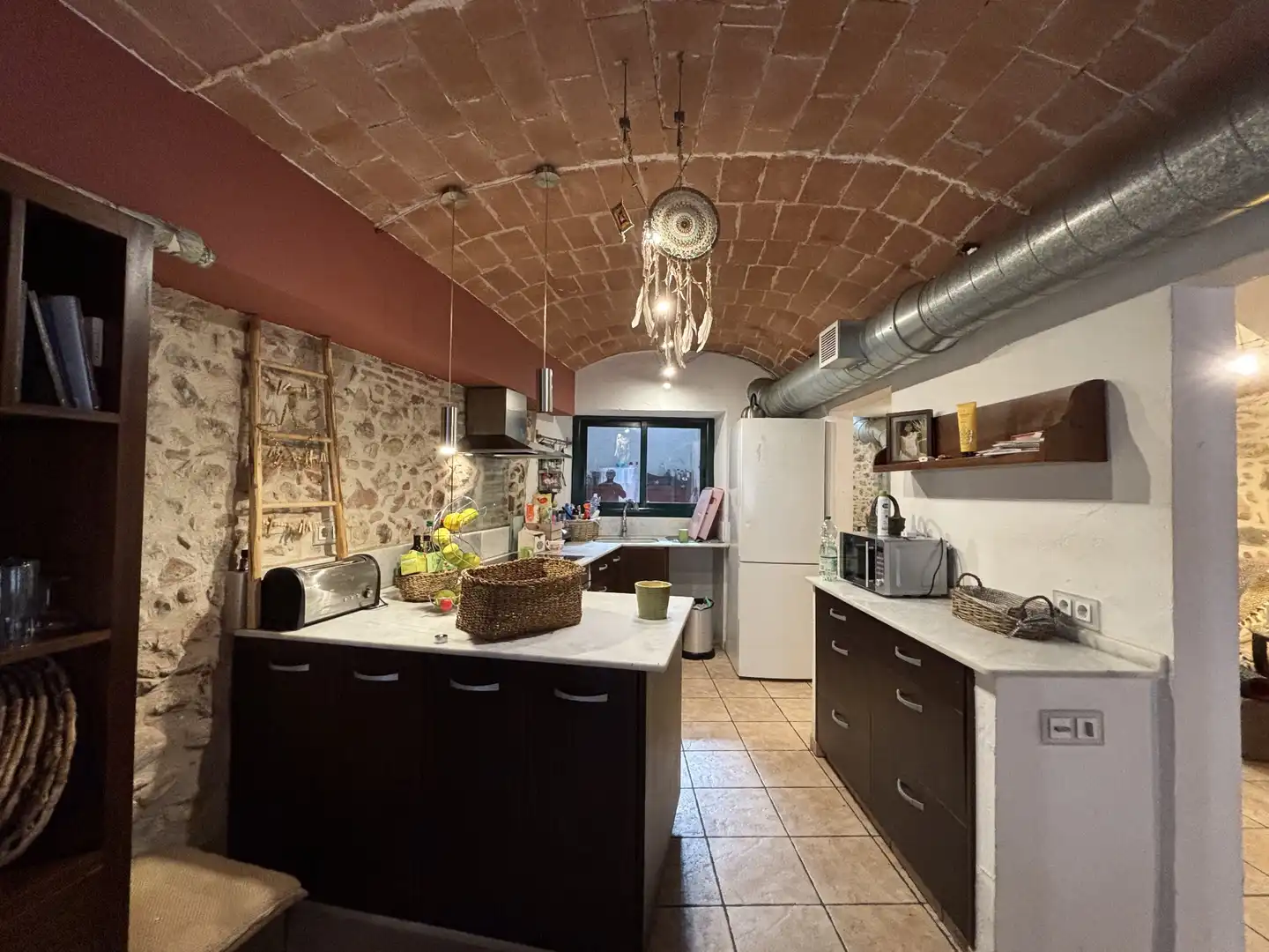 Cuina de Casa o xalet en venda en Caldes de Montbui amb Aire condicionat, Calefacció i Parquet