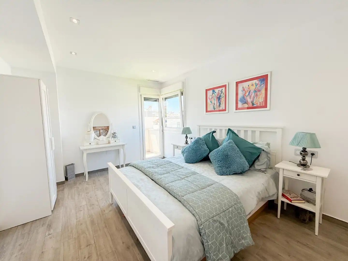 Schlafzimmer von Haus oder Chalet zum Verkauf in Águilas mit Klimaanlage, Privatgarten und Terrasse