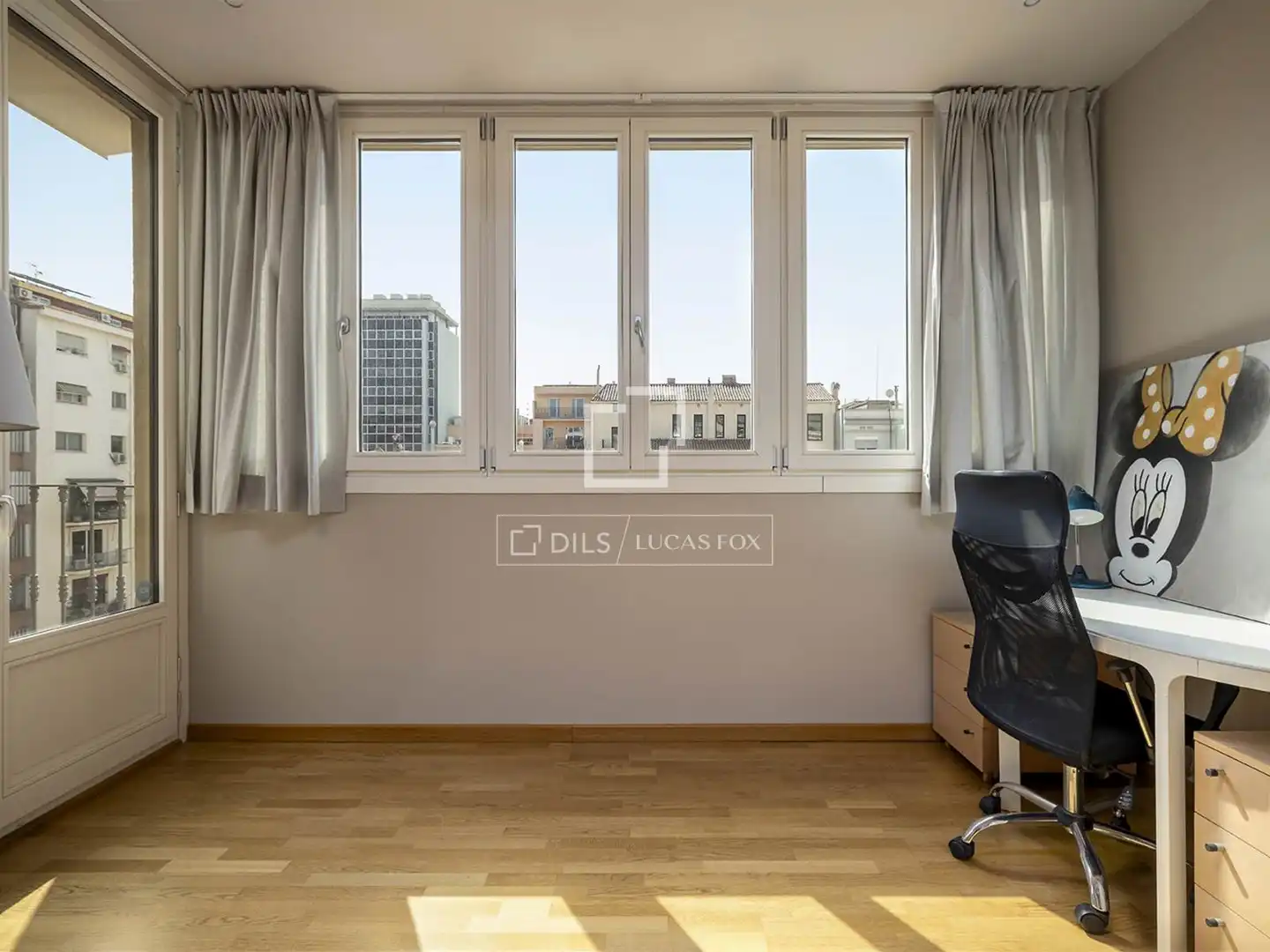 Bedroom of Flat for rent in Barcelona  with Furnished