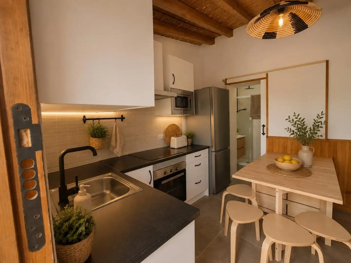 Kitchen of Country homes for sale in Antas  with Heating, Terrace and Swimming Pool