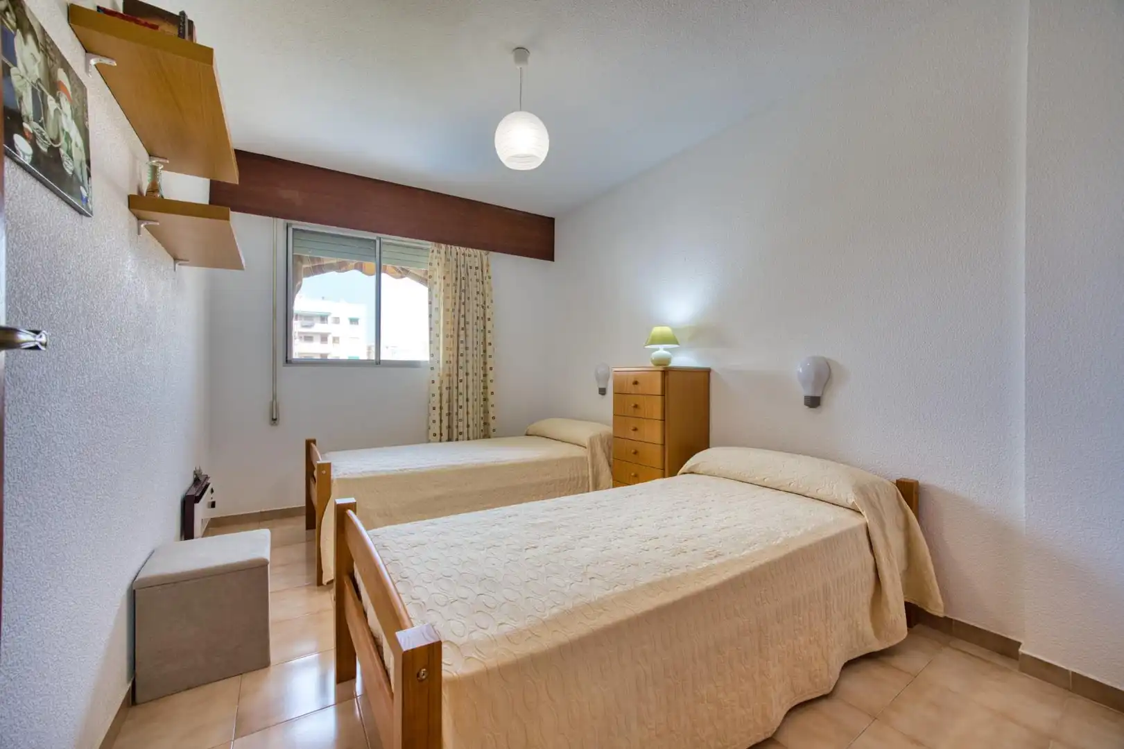 Bedroom of Flat for sale in Alicante / Alacant  with Air Conditioner, Private garden and Balcony
