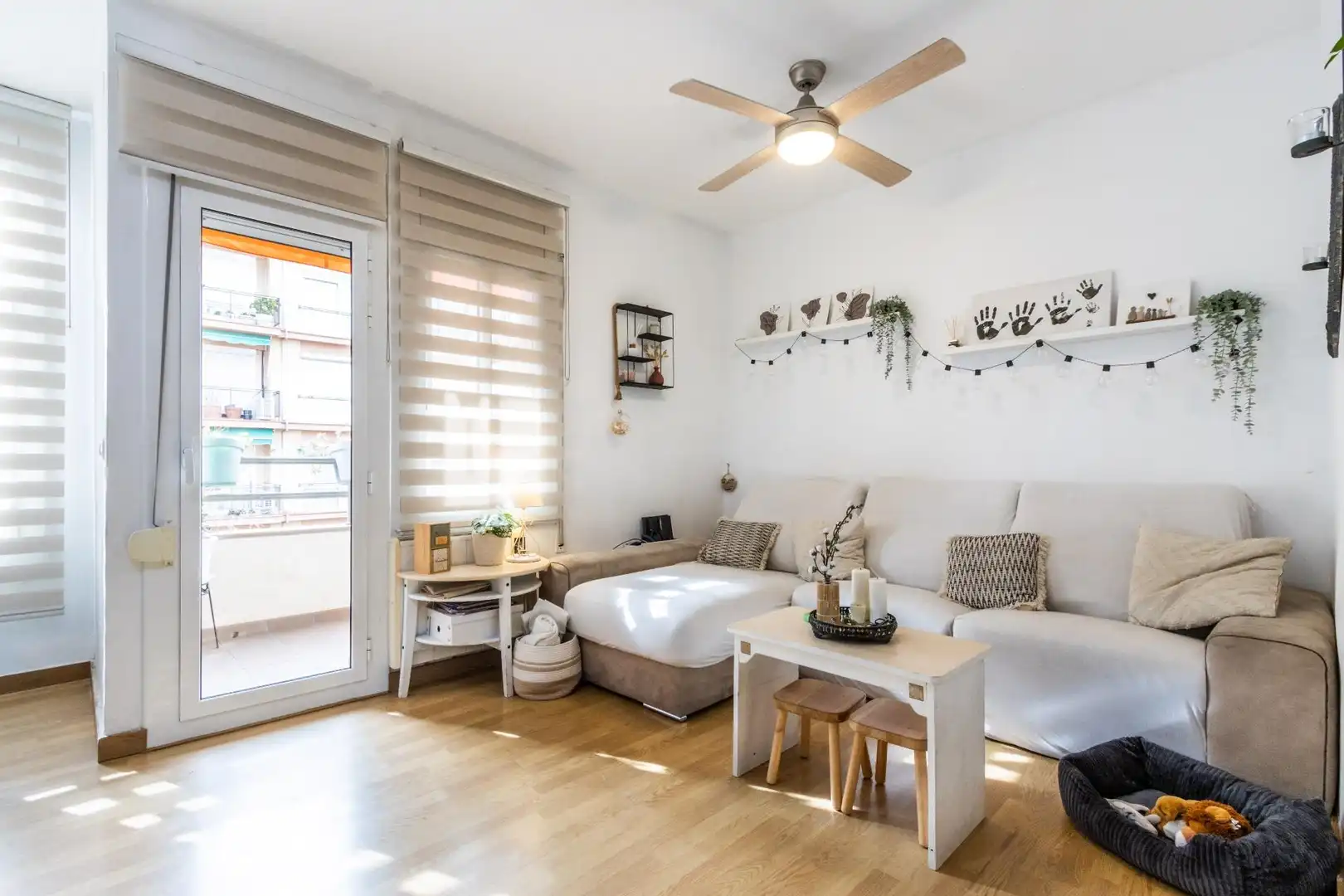 Sala de estar de Piso en venta en Sabadell con Aire acondicionado, Calefacción y Balcón