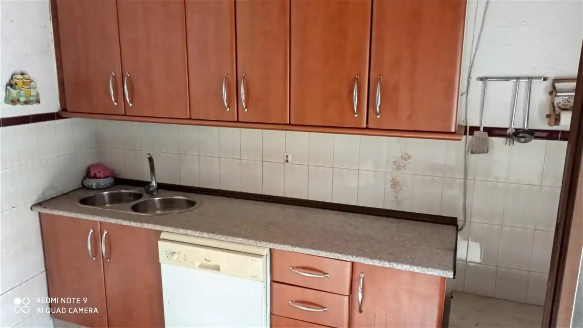 Cuina de Casa adosada en venda en Ahillones amb Traster, Moblat i Forn