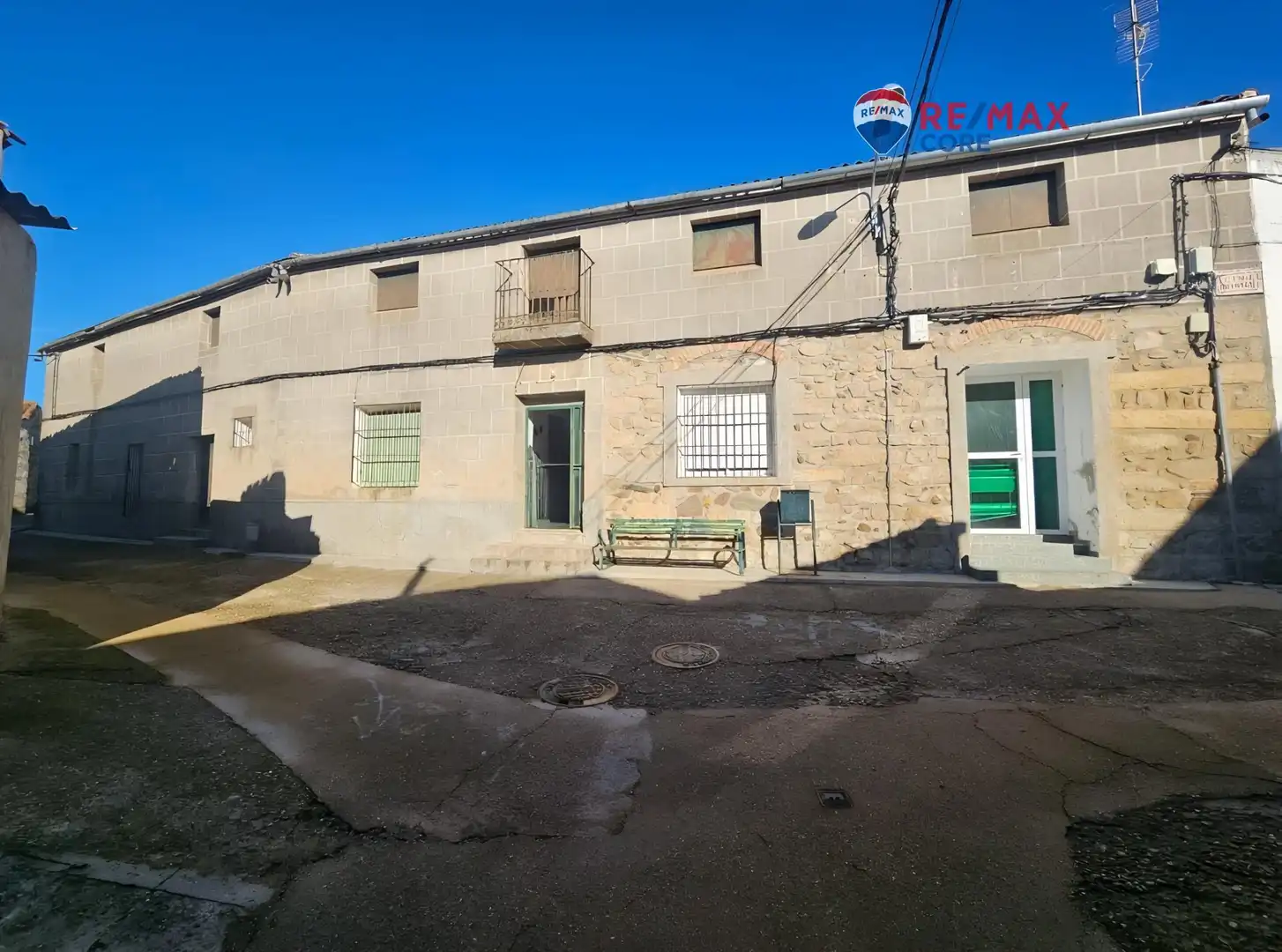 Vista exterior de Casa o chalet en venta en Villamesías con Amueblado