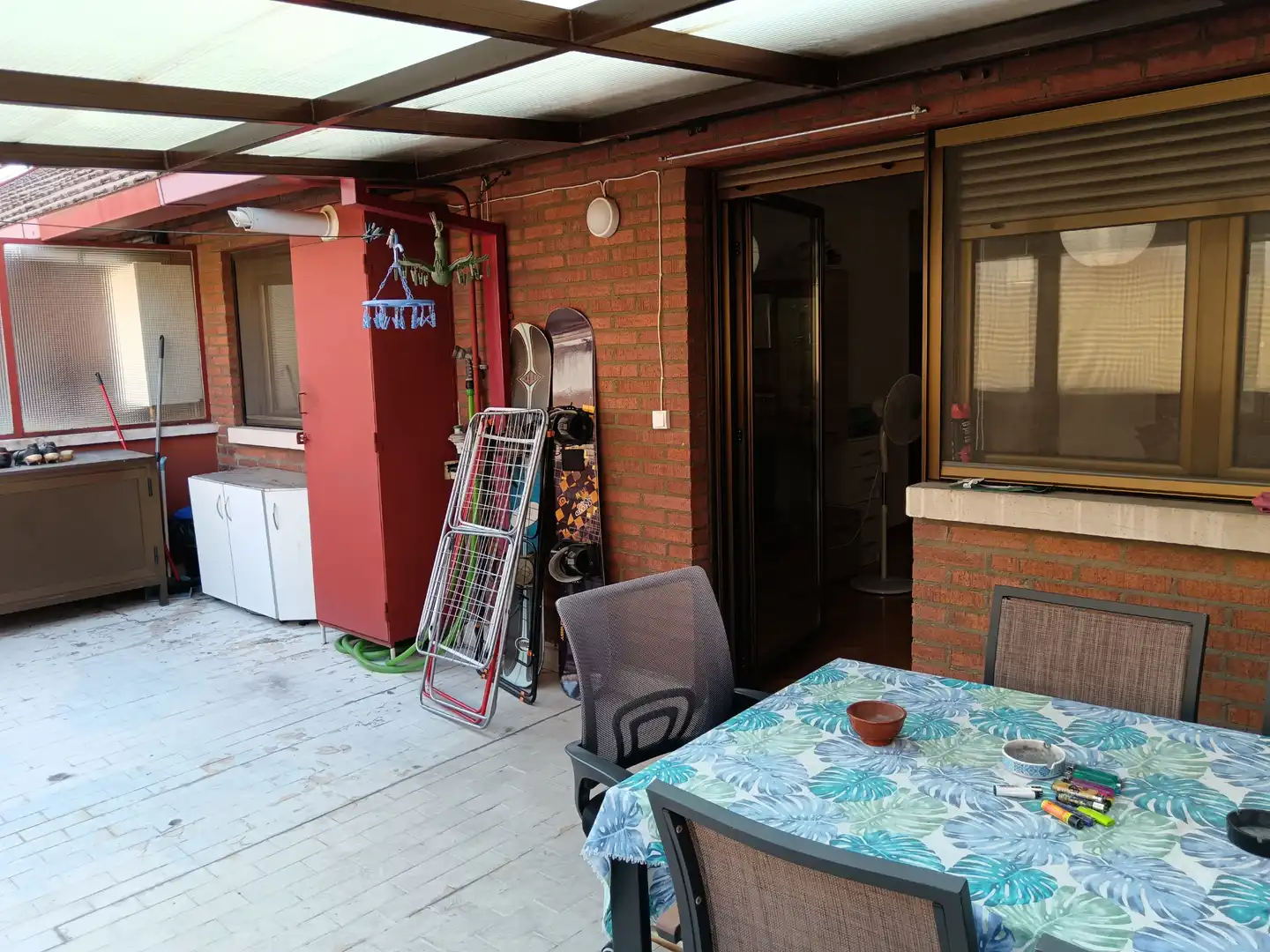 Terrasse von Wohnung zur Miete in Valladolid mit Heizung, Parkett und Terrasse