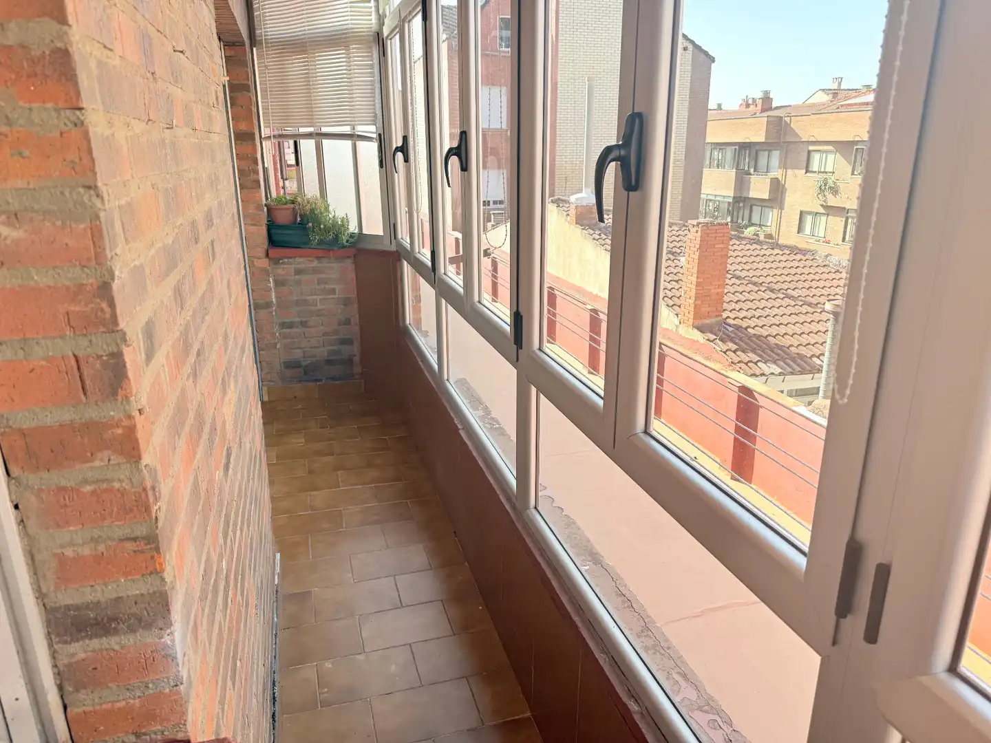 Balcony of Flat for rent in Villaquilambre  with Heating, Furnished and Oven