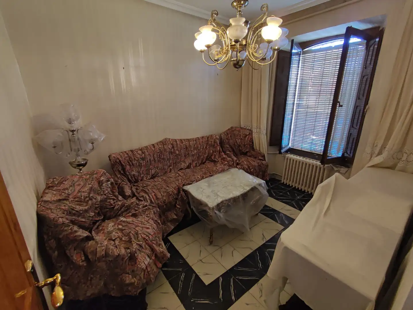 Sala de estar de Finca rústica en venta en Villarramiel con Calefacción, Terraza y Trastero