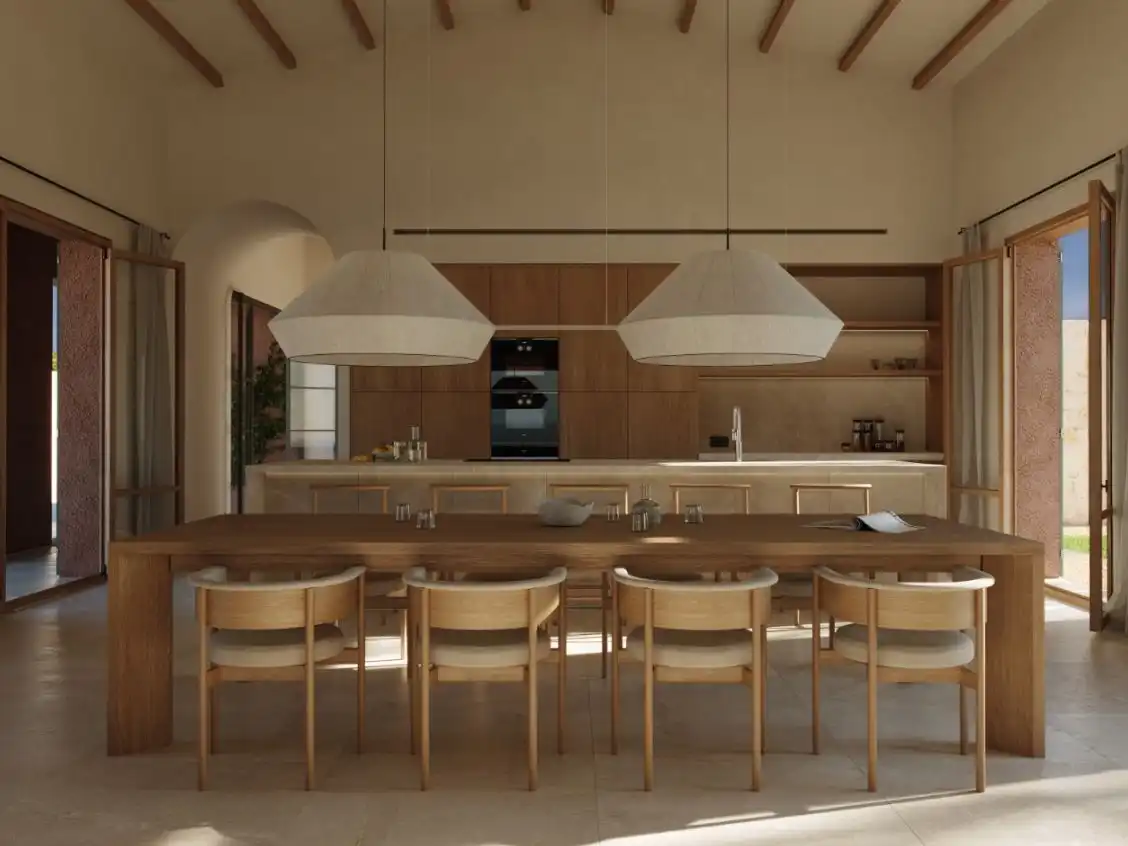 Cocina de Casa o chalet en venta en Costitx con Aire acondicionado, Calefacción y Jardín privado