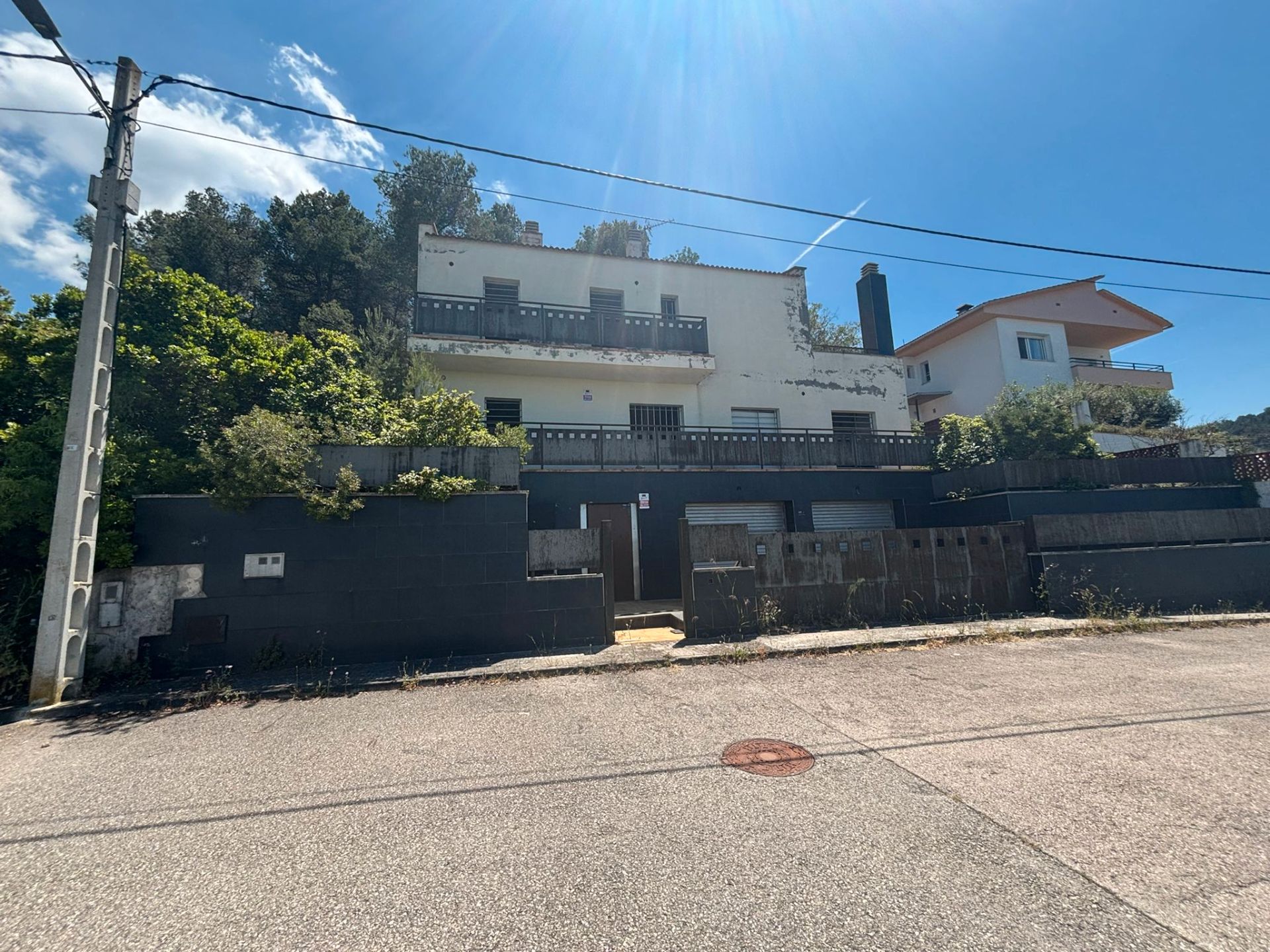 Exterior view of House or chalet for sale in Gelida