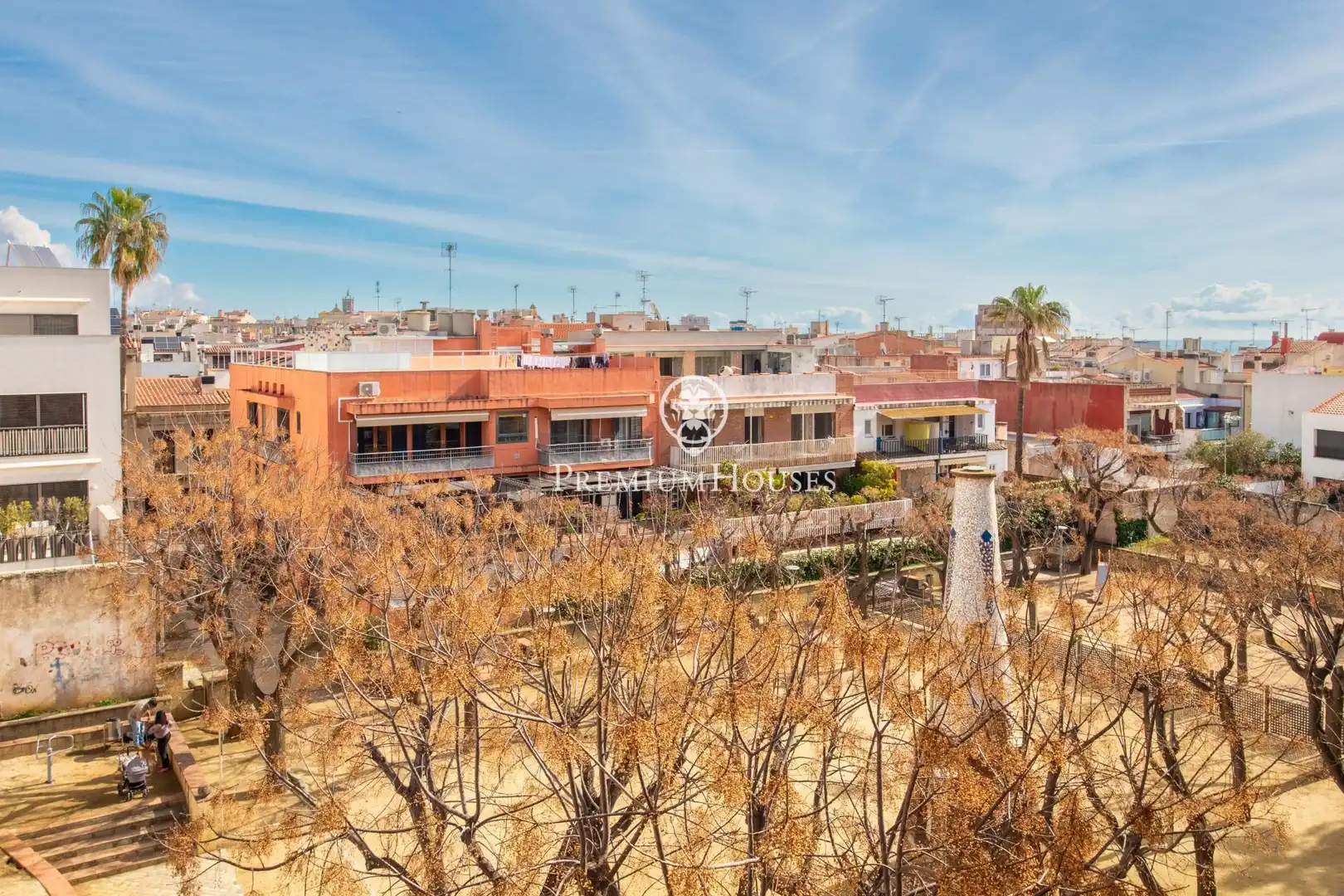 Exterior view of Attic for sale in Mataró  with Air Conditioner, Heating and Parquet flooring