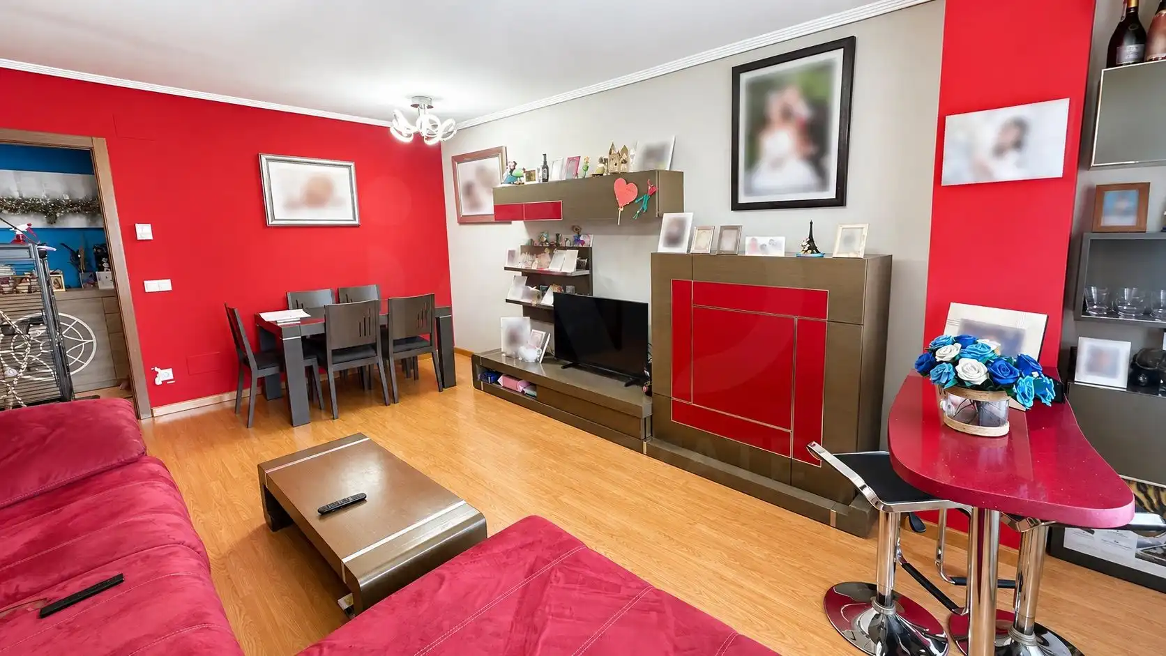 Wohnzimmer von Wohnung zum Verkauf in Villaquilambre mit Heizung