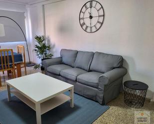 Sala d'estar de Pis de lloguer en  Valencia Capital amb Aire condicionat, Moblat i Balcó