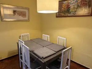 Esszimmer von Wohnung zur Miete in Torredembarra mit Klimaanlage, Heizung und Privatgarten