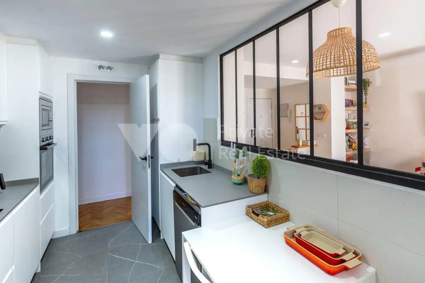 Kitchen of Flat for sale in Villanueva del Pardillo  with Air Conditioner, Heating and Parquet flooring