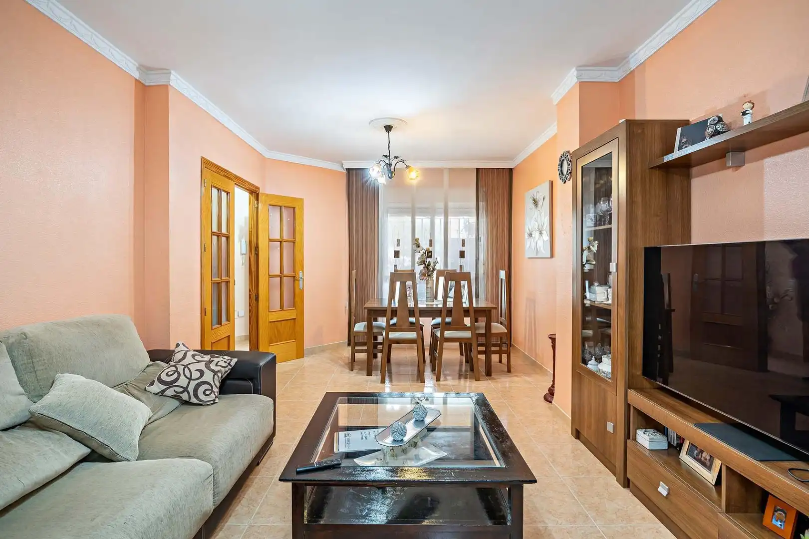 Living room of Houses for sale in El Ejido  with Air Conditioner, Terrace and Balcony