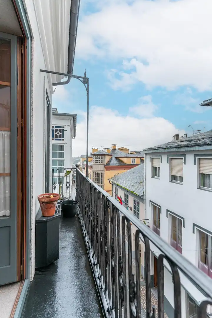 Balcony of Houses for sale in Ribadeo  with Heating, Terrace and Storage room