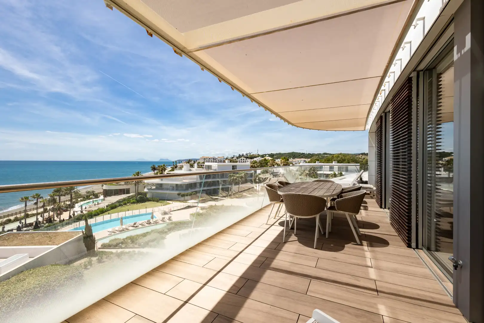 Terraza de Apartamento en venta en Estepona con Aire acondicionado, Calefacción y Terraza