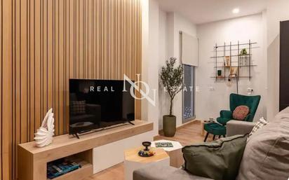 Living room of Flat for sale in  Valencia Capital  with Air Conditioner and Terrace