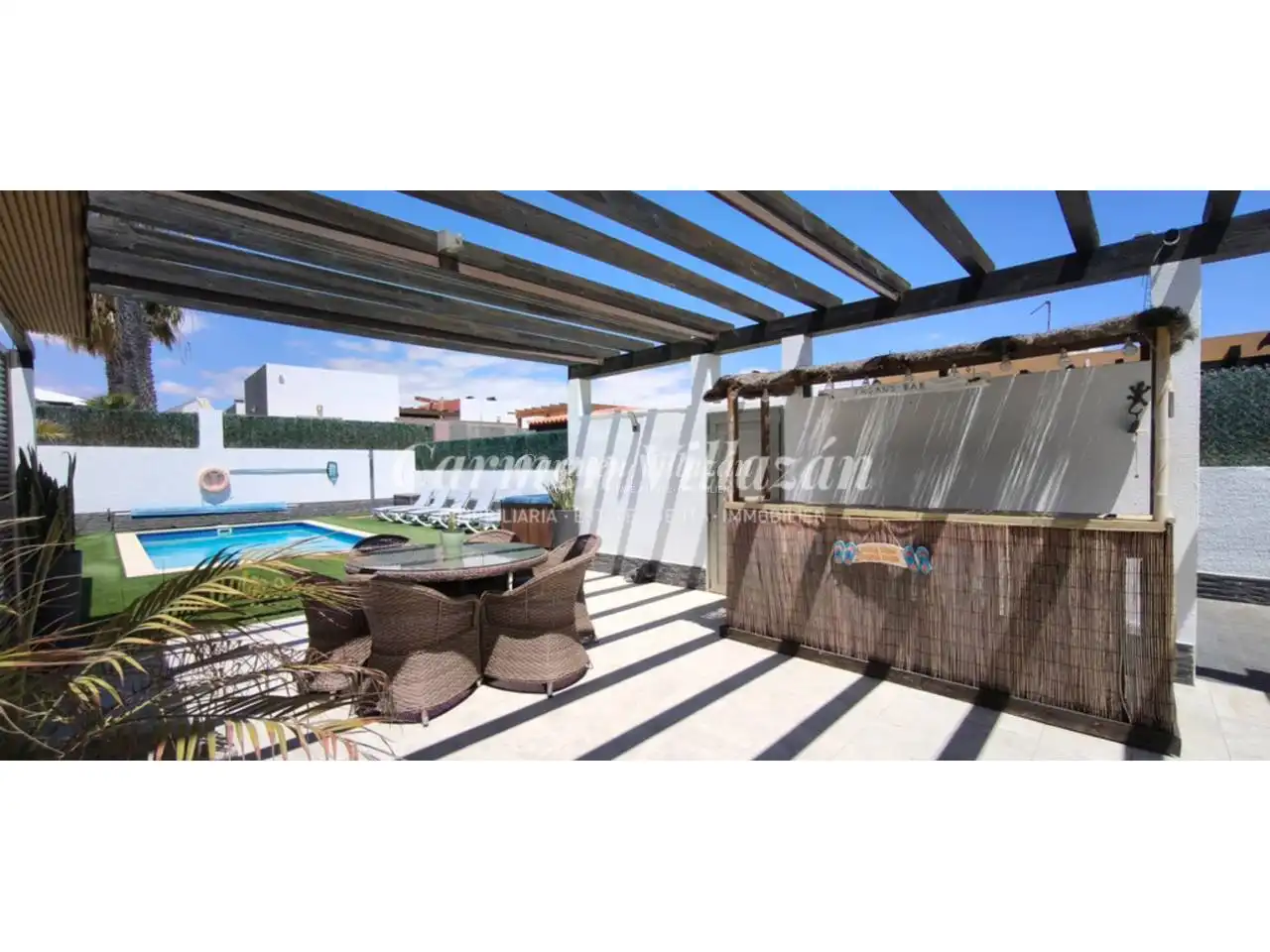 Terrassa de Casa o xalet en venda en Antigua amb Aire condicionat, Jardí privat i Terrassa