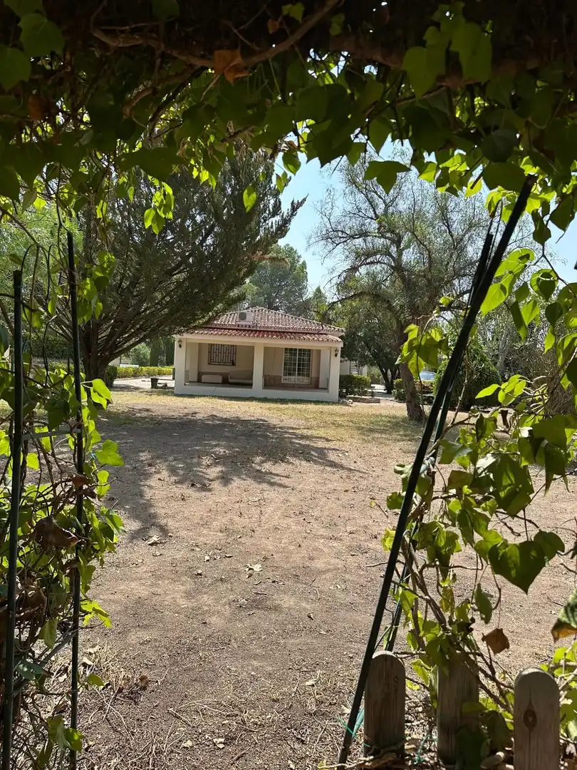 Exterior view of Houses for sale in Muro de Alcoy  with Heating, Swimming Pool and Furnished