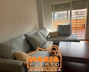 Living room of Flat to rent in Málaga Capital  with Air Conditioner, Terrace and Community pool